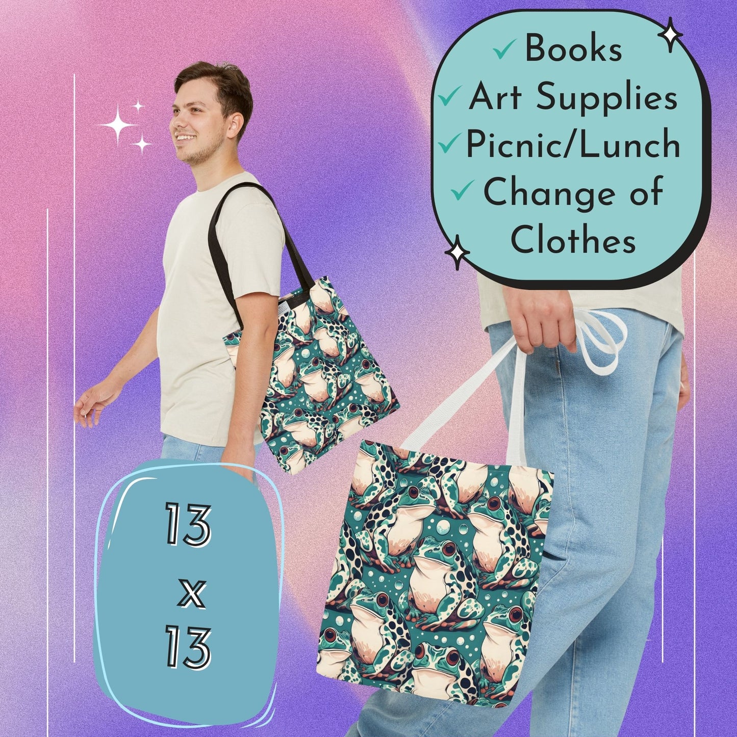 Frog Tote Bag