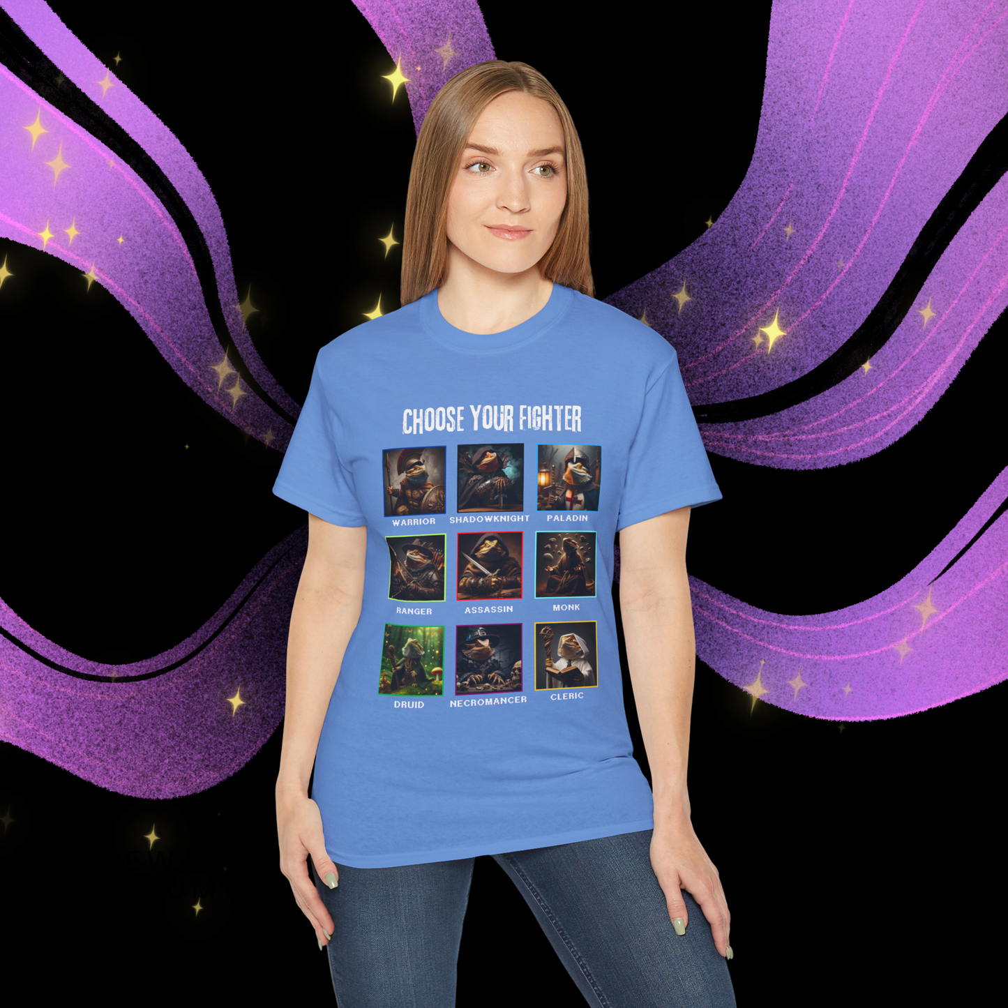 Choose Your Fighter T-Shirt, Bearded Dragon Edition