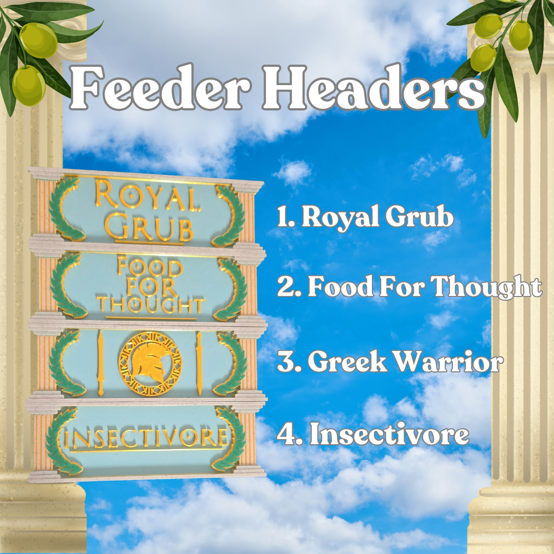 Greek Temple Feeder (Box)