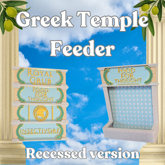 Greek Temple Feeder (Recessed)