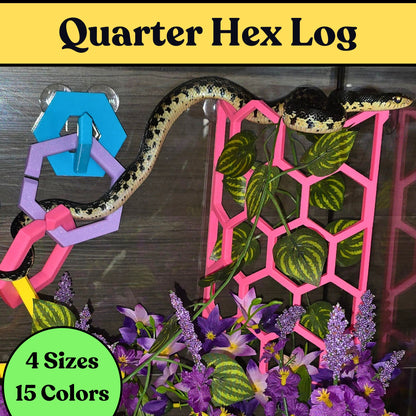 Quarter Hex Log