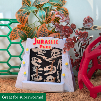 Jurassic Park Themed Reptile Feeder