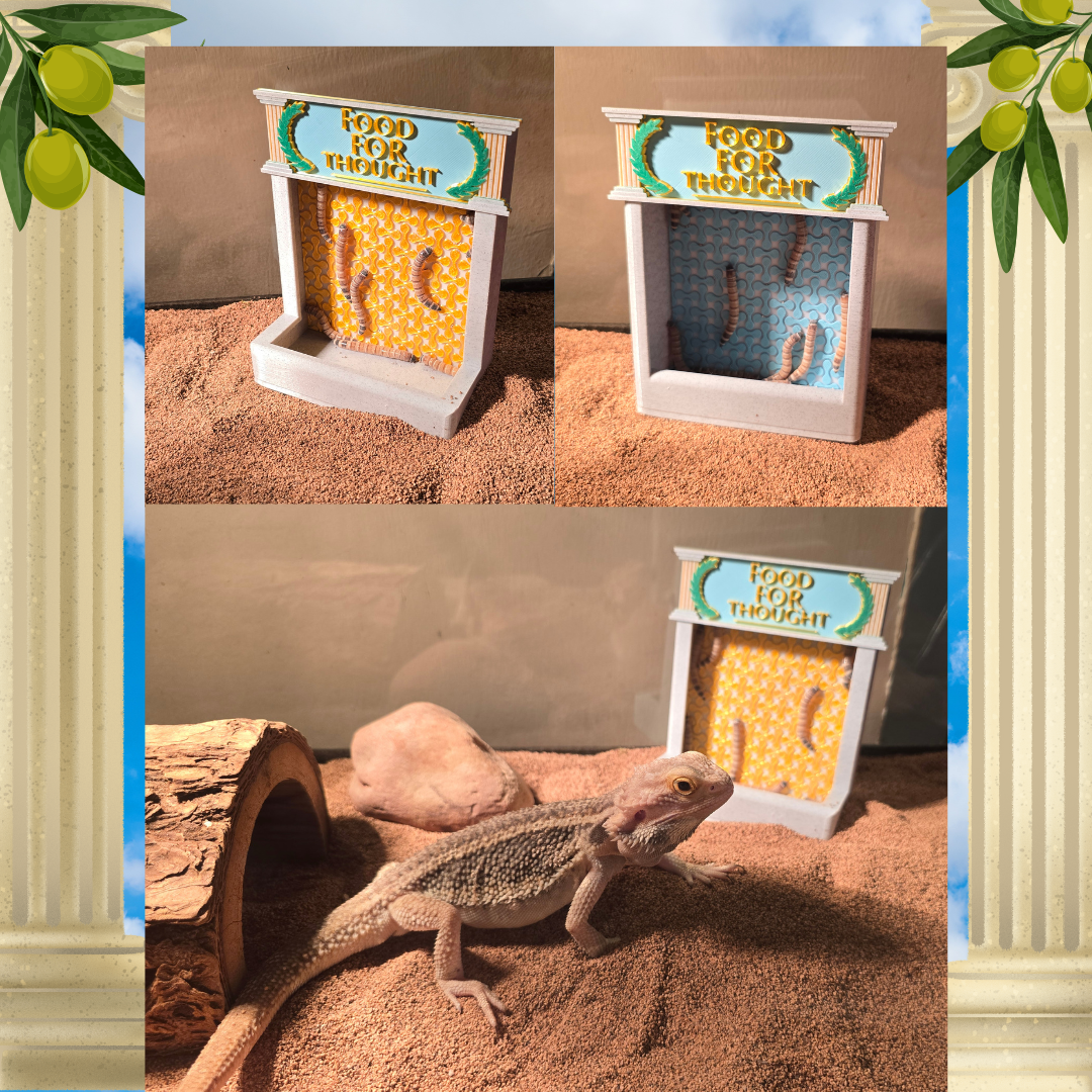 Greek Temple Feeder (Recessed)