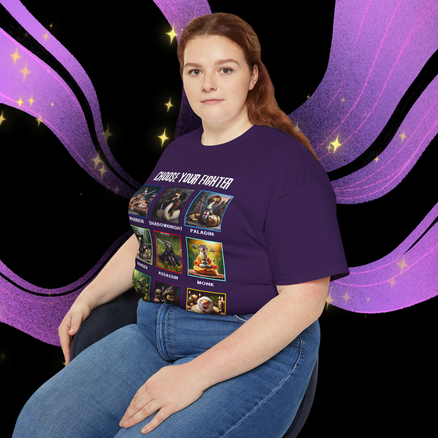 Choose your Fighter T-Shirt, Ball Python Edition