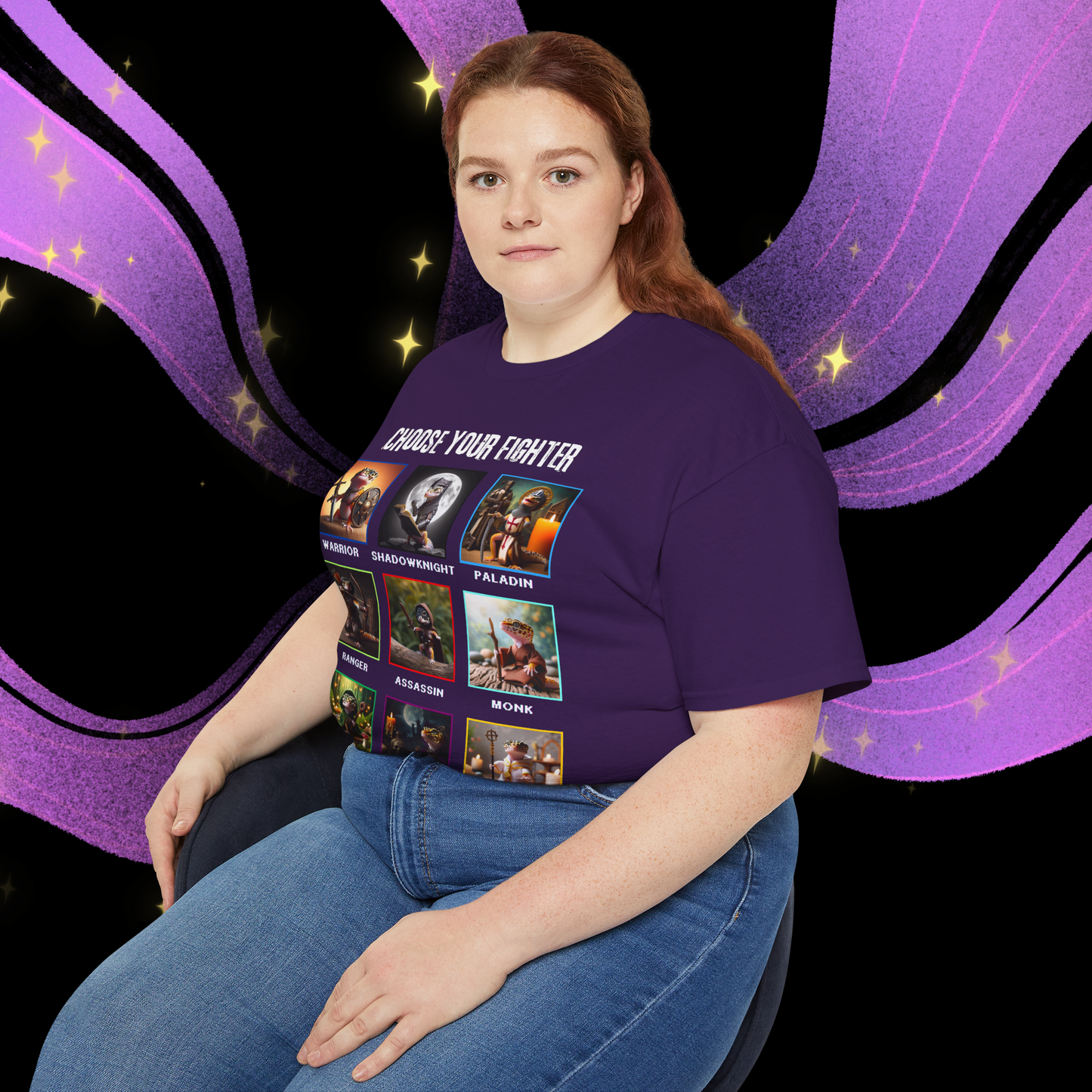 Choose your Fighter T-Shirt, Leopard Gecko Edition