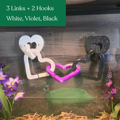 Heart Links reptile climbing enrichment product image