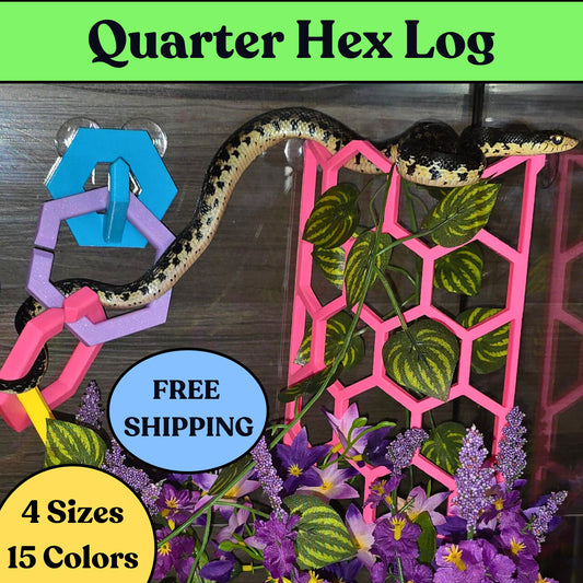 Quarter Hex Log