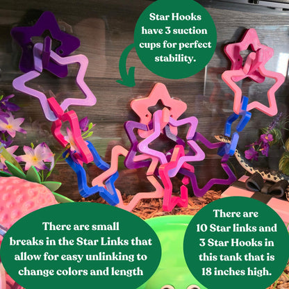 Star Links modular snake climbing rings