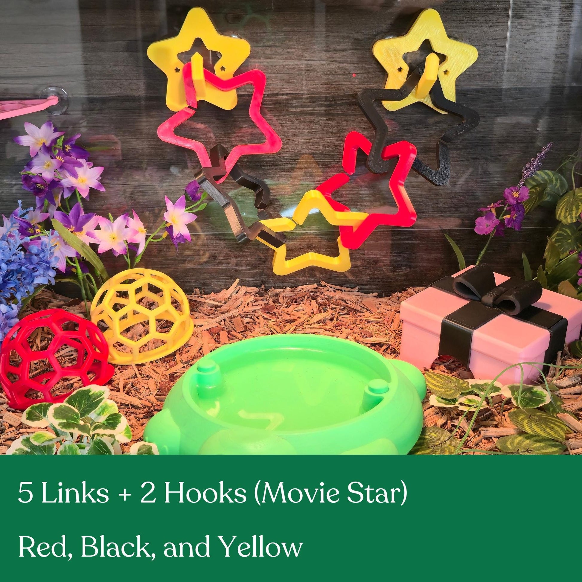 Star Links snake enrichment example