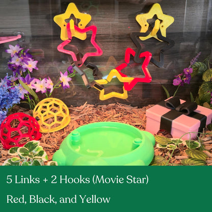 Star Links snake enrichment example