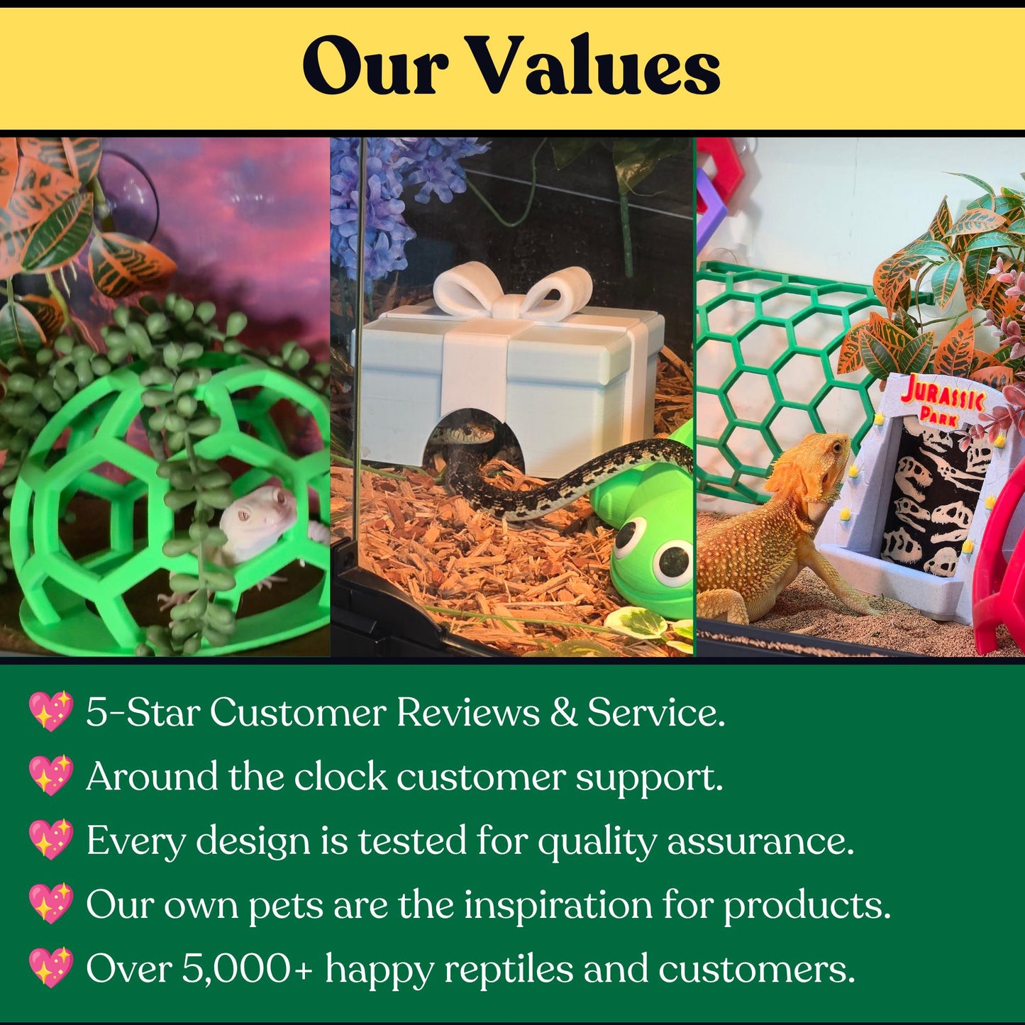Star Links climbing enrichment for snakes